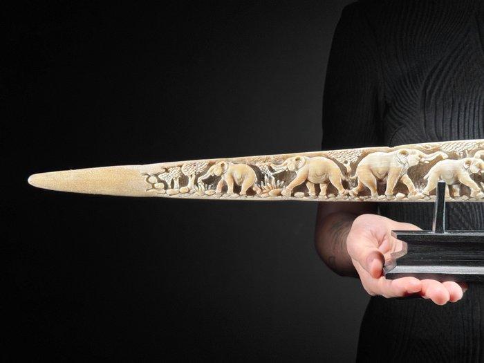 Geen minimale prijs - Fijn grote uitgehakte, Antiek en Kunst, Kunst | Designobjecten