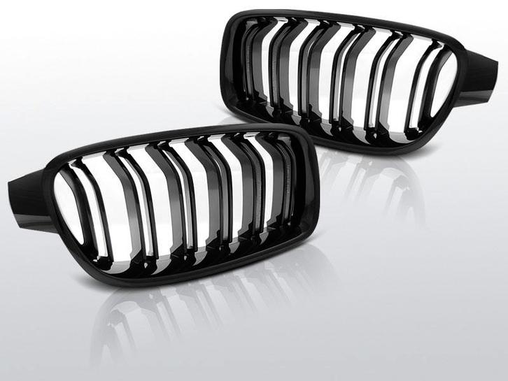 Grillen set | Nieren | BMW 3-Serie F30/F31 2012- zwart glanz, Auto-onderdelen, Carrosserie, Nieuw, BMW, Verzenden