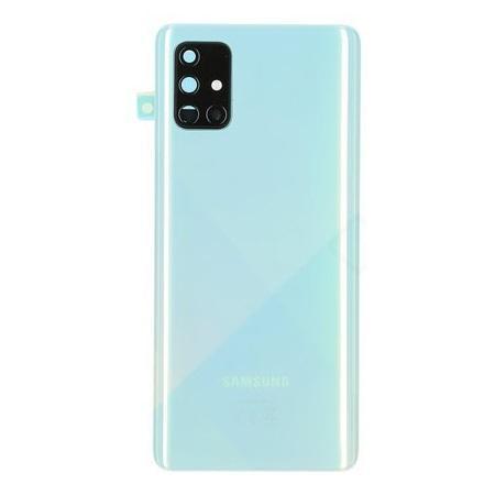 Backcover vervangen - blauw - Samsung Galaxy A71, Telecommunicatie, Mobiele telefoons | Samsung, Nieuw, Zonder abonnement, Verzenden