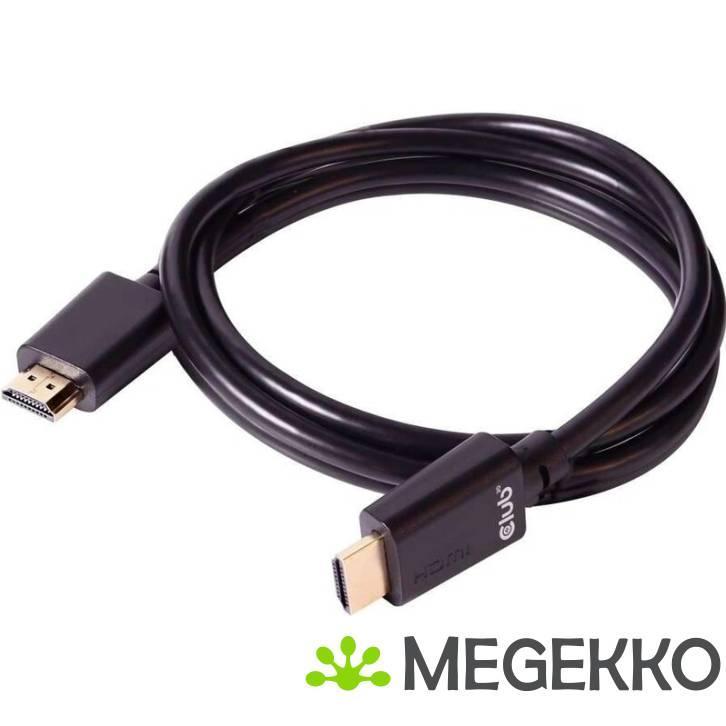 CLUB3D CAC-1370 HDMI kabel 3 m HDMI Type A (Standaard) Zwart, Computers en Software, Overige Computers en Software, Nieuw, Verzenden