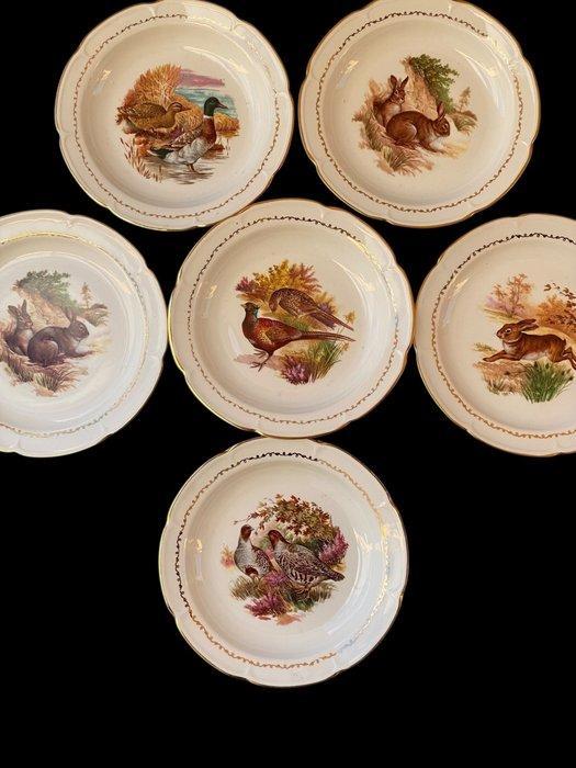 NO RESERVE PRICE! - Tafelservies voor 6 (6) - Porselein -, Antiek en Kunst, Antiek | Meubels | Tafels