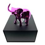 Richard Orlinski (1966) - Elephant Pink Spirit incl COA