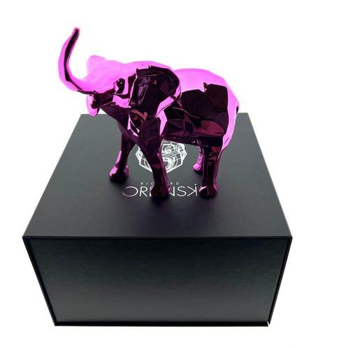 Richard Orlinski (1966) - Elephant Pink Spirit incl COA, Antiek en Kunst, Kunst | Designobjecten