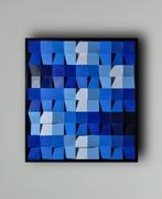 Tijs Dragtsma - Blue Shuffle (Frame included), Antiek en Kunst, Kunst | Schilderijen | Modern