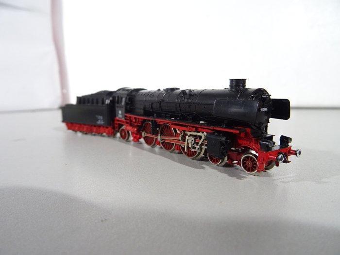 Fleischmann N - 7170 - Stoomlocomotief met tender (1) -, Hobby en Vrije tijd, Modeltreinen | N-Spoor