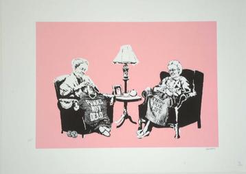 Banksy – Grannies – (Na-editie, POW-editie) beschikbaar voor biedingen