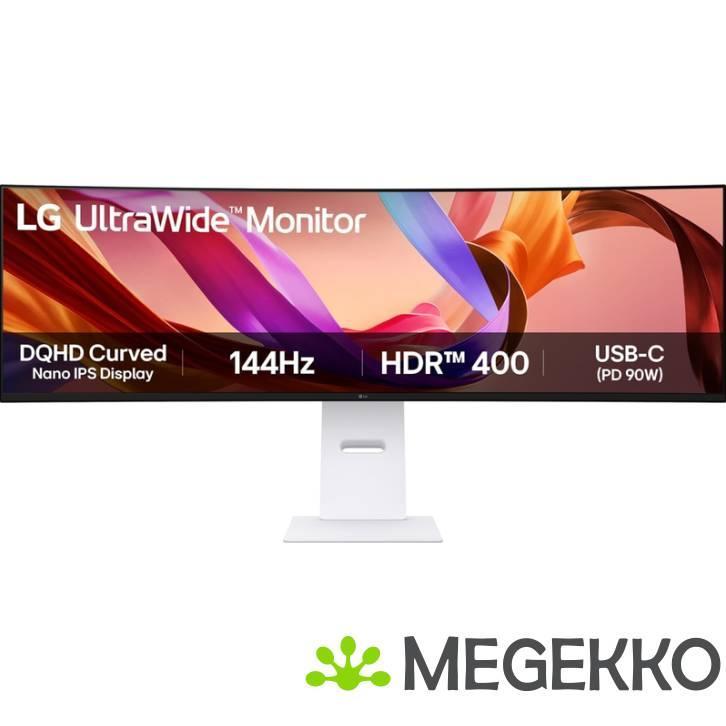 LG 49U950A-W 49  Ultrawide Quad HD Nano IPS 144Hz USB C, Computers en Software, Overige Computers en Software, Nieuw, Verzenden