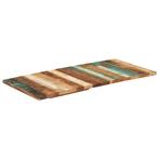 vidaXL Tafelblad rechthoekig 25-27mm 60x120 cm massief, Huis en Inrichting, Verzenden, Nieuw