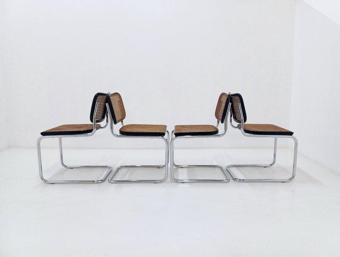 Gavina - Marcel Breuer - Chaise (4) - Cesca chair - acier, Antiquités & Art, Art | Objets design