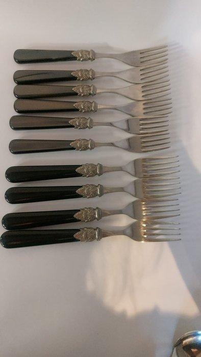 Bestekset (34) - Staal, Plastic - EME Versailles bestek, Antiek en Kunst, Antiek | Keukengerei