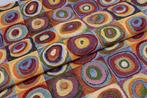 Superbe tissu GOBELIN dans le style Kandinsky art abstrait, Antiquités & Art