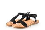 Sub55 Sandalen in maat 36 Zwart | 5% extra korting, Verzenden, Zwart, Sandalen of Muiltjes, Sub55