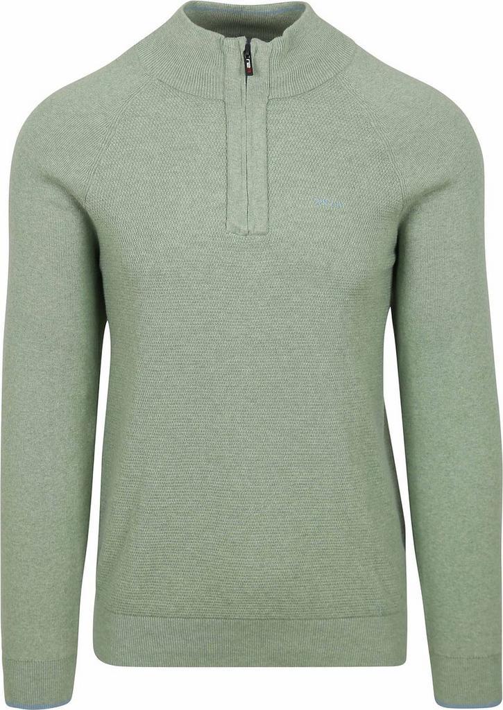 NZA Half Zip Trui Ralph Lichtgroen maat Maat 52/54 (L) Heren, Kleding | Heren, Truien en Vesten, Groen, Nieuw, Maat 52/54 (L)