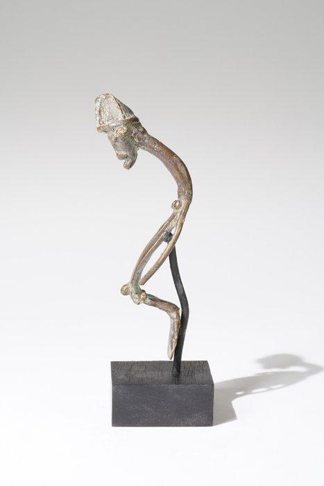 Een bronzen beeldhouwwerk - Kulango - Ivoorkust (Zonder, Antiek en Kunst, Kunst | Niet-Westerse kunst