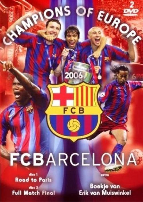 FC Barcelona - Champions Of Europe 2006 (2DVD) 8717306270427, Livres, Livres Autre, Envoi