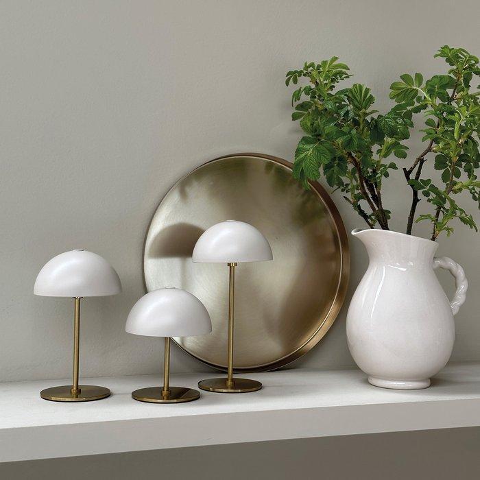 Dyberg Larsen - Tafellamp (3) - Samen 3 stuks LED - Crème, Antiek en Kunst, Antiek | Verlichting