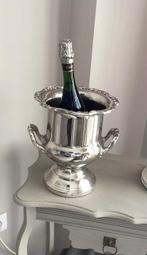 Champagne koeler - op voet - Verzilverd - Zwaar