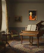 École Européene (XX) - Portrait de Wolfgang Amadeus Mozart à