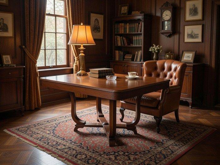 Tafel - Hout - Art Deco, Antiek en Kunst, Kunst | Designobjecten