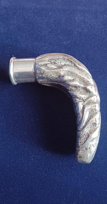 Wandelstok - .800 zilver - Unieke fusie, Antiek en Kunst, Antiek | Zilver en Goud