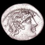 Romeinse Republiek. C. Vibius C. f. Pansa, c. 90 v.Chr.., Postzegels en Munten