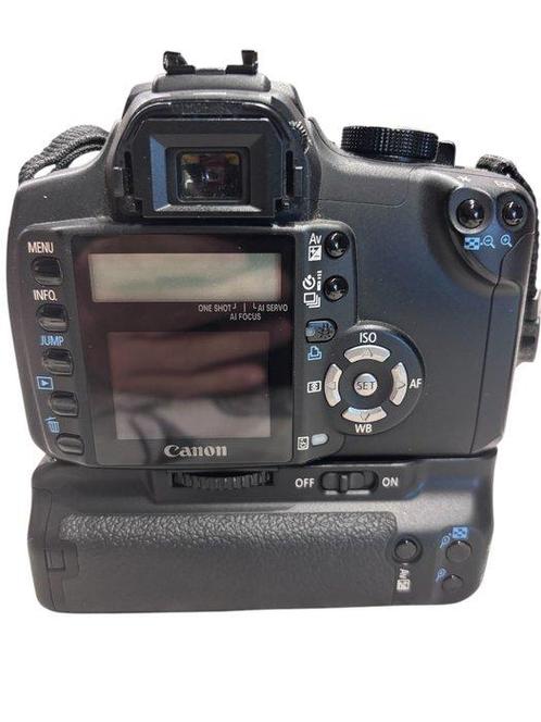 Canon EOS 350D DIGITAL + BATTERY GRIP + MANUALI Digitale, Audio, Tv en Foto, Fotocamera's Digitaal
