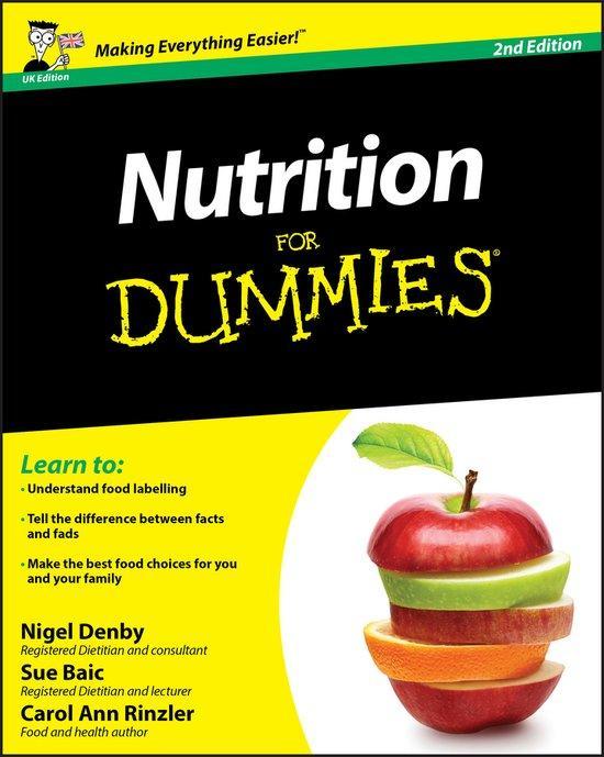 Nutrition For Dummies 2nd 9780470972762 Sue Baic, Boeken, Taal | Engels, Gelezen, Verzenden