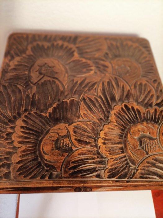 Bijzettafel - Eik - Site table decoratief, Antiek en Kunst, Curiosa en Brocante