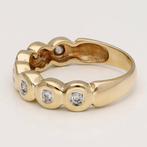 Ring - 14 karaat Geel goud Diamant (Natuurlijk), Handtassen en Accessoires, Ringen, Nieuw