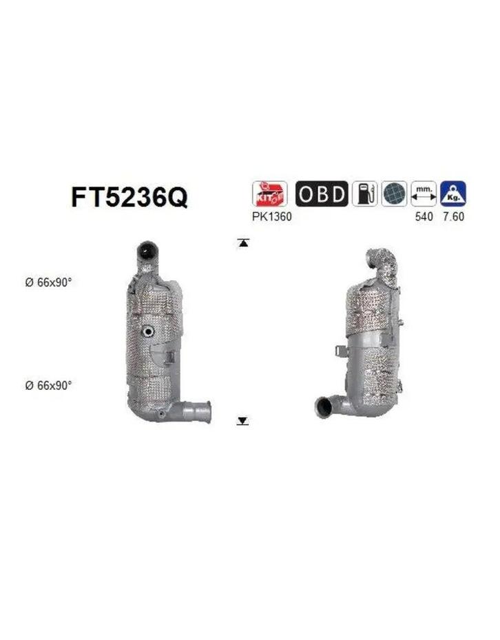 Roetfilter Citroën, Opel, Peugeot, Toyota, Auto-onderdelen, Brandstofsystemen, Verzenden