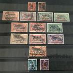 Memel 1921 - Volledige jaargang - Michel 34/48, Postzegels en Munten, Postzegels | Europa | Duitsland, Gestempeld