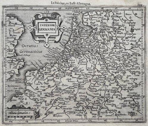 Nederland, Belgie, Luxemburg - Benelux; L. Guicciardini, P., Boeken, Atlassen en Landkaarten