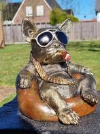Statue, Chilling Bulldog - 19.5 cm - Résine