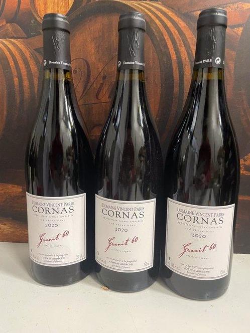 2020 Cornas Granit 60 - Domaine Vincent Paris - Rhône - 3, Collections, Vins