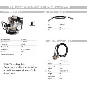 Genermore actlc200drive - lc200 drive + vibreur (h38cvn) 6 m, Doe-het-zelf en Bouw, Gereedschap | Overige machines