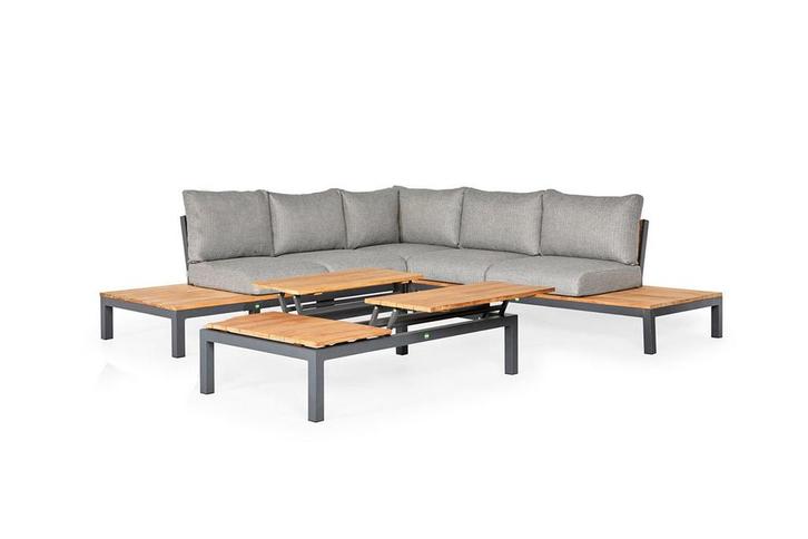 Suns Memphis loungeset light antraciet met antraciet frame |, Tuin en Terras, Tuinsets en Loungesets
