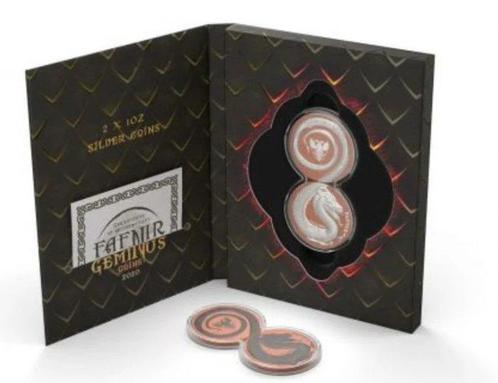 Germanie. Silver medal 2020 Fafnir Geminus Set - Terracotta, Postzegels en Munten, Munten | Europa | Niet-Euromunten