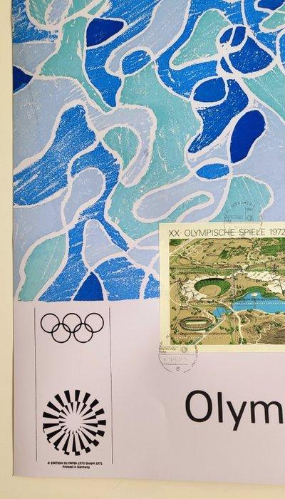 David Hockney (1937) - Olympische Spiele München 1972 -, Antiek en Kunst, Antiek | Overige Antiek