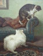 Fernand Clausse (1899-1967) - Kat en hond