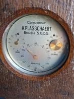 Horloge grand-père - A.Plasschaerts Fràres Wachtebeke België, Antiquités & Art