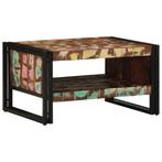 vidaXL Salontafel 70x50x38 cm massief gerecycled hout, Huis en Inrichting, Tafels | Salontafels, Verzenden, Nieuw