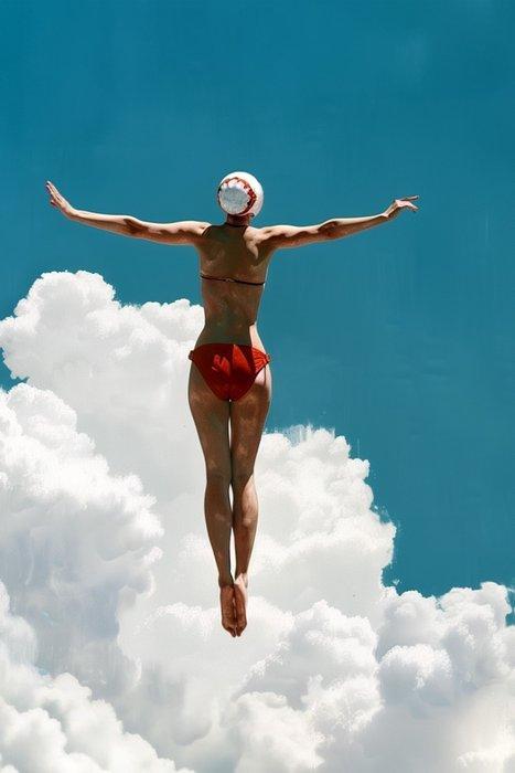 Bess Irissa - The Swimmer #1, Antiek en Kunst, Kunst | Designobjecten