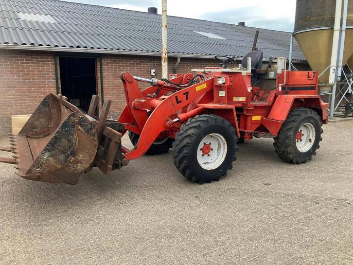 Veiling: Wiellader O & K L7 Diesel 1980 (Marge), Zakelijke goederen, Machines en Bouw | Kranen en Graafmachines, Ophalen
