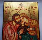 Icône - Saint Anne, Saint Joachim avec la Sainte Vierge -