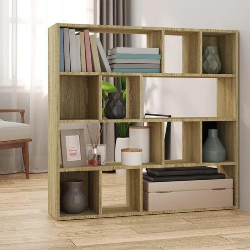 vidaXL Boekenkast / kamerscherm 105x24x102 cm sonoma, Maison & Meubles, Accessoires pour la Maison | Autre, Envoi