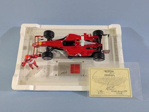 Ferrari - Michael Schumacher World Champion With piece of, Hobby en Vrije tijd, Modelauto's | 1:5 tot 1:12