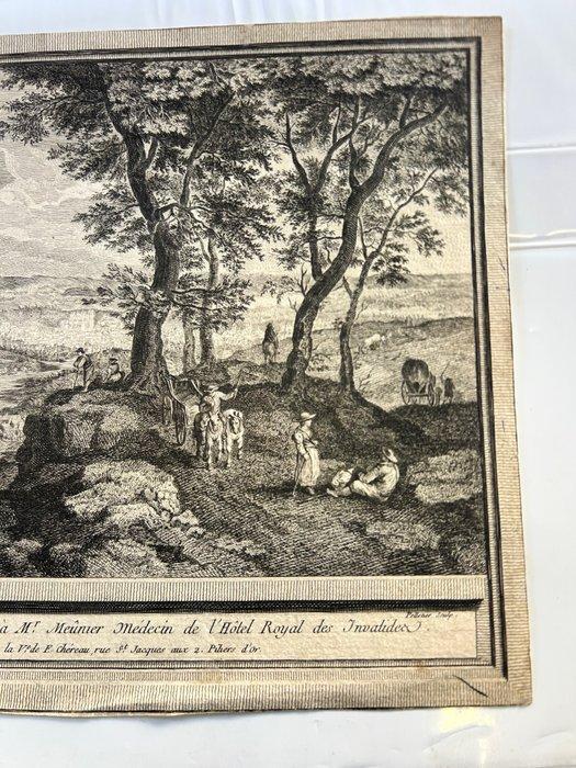 Pellitier (Sculp.) da un dipinto di Jan Brueghel - Vue du, Antiek en Kunst, Antiek | Overige Antiek