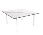 Salontafel Barcelona Pavillion 90cm transparant, Huis en Inrichting, Tafels | Salontafels, Verzenden, Nieuw