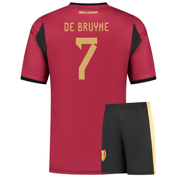 Kingdo Belgie Voetbaltenue De Bruyne Thuis - 2024-2026 -, Sport en Fitness, Voetbal, Bal, Nieuw, Verzenden