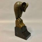 sculptuur, Uil - 2,2 kg - 25 cm - Brons, Antiek en Kunst